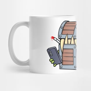 Mimic Chest with Phone Mug